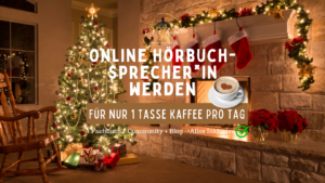 Online Hörbuchsprecher werden für nur 1 Tasse Kaffee pro Tag