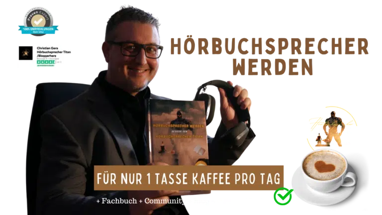 Hörbuchsprecher werden mit Christian Gera und dem Hörbuchsprecher Titan