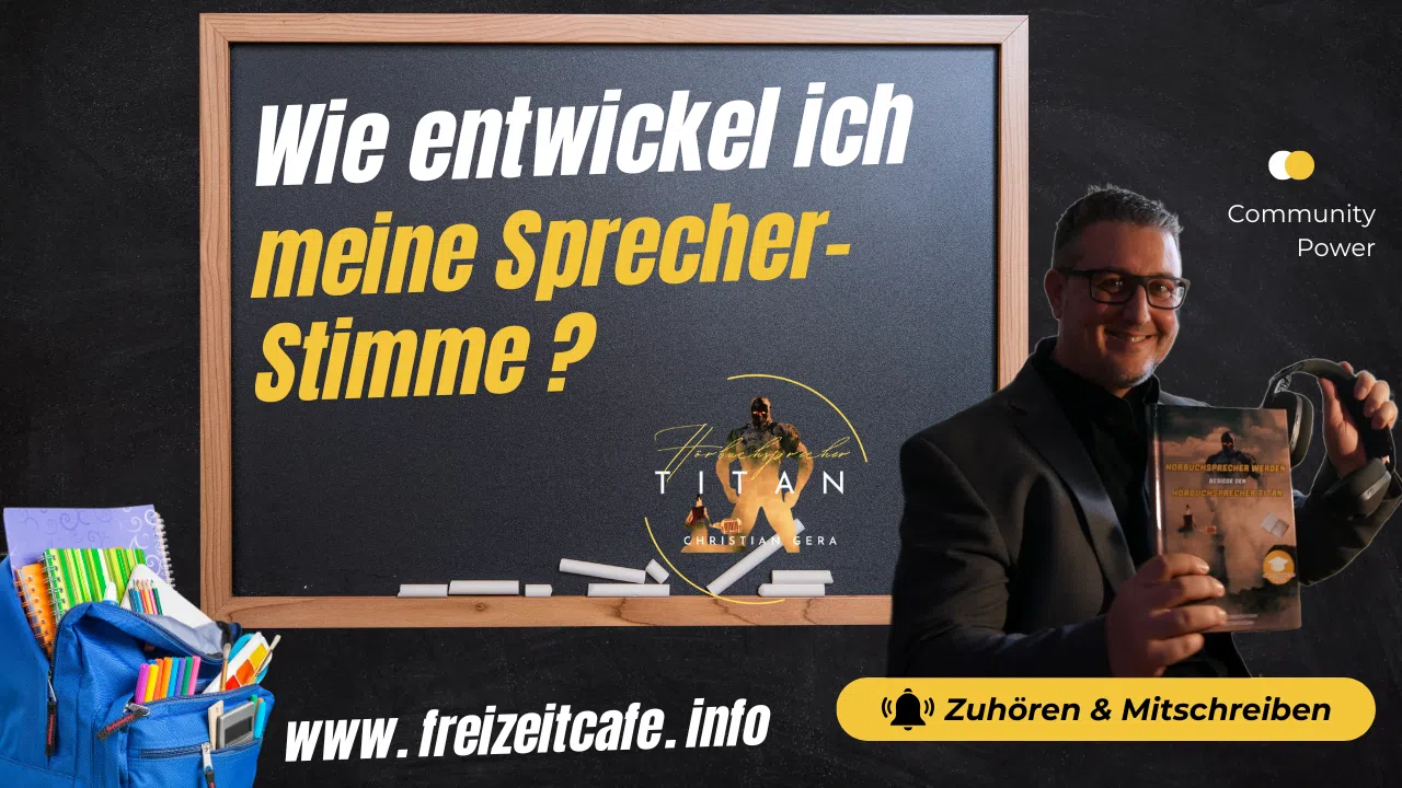 Wie entwickel ich meine Sprecherstimme